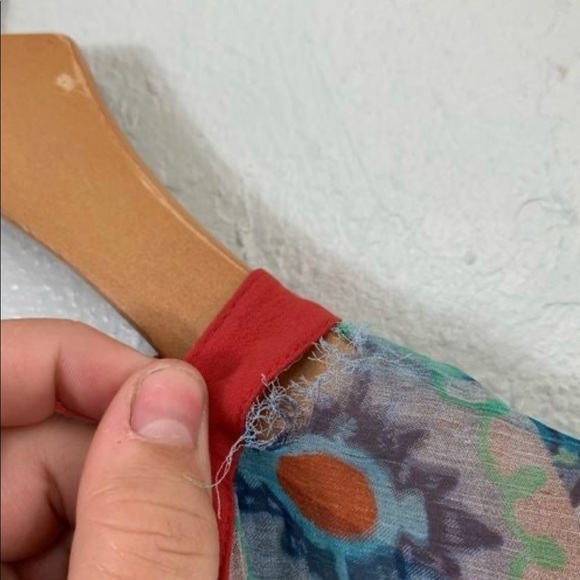 Sundance dream in color boho sheer maxi dress - Picture 8 of 8